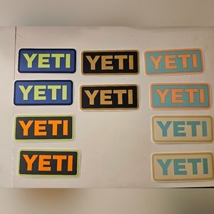 Beautiful Yeti stickers